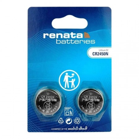 Renata CR2450N ličio baterijos 2 vnt.